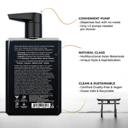 Blackwood Kişi Üçün Aktiv Gündəlik Şampun Normal, Yağlı və Seyrək Saç Üçün 200ml