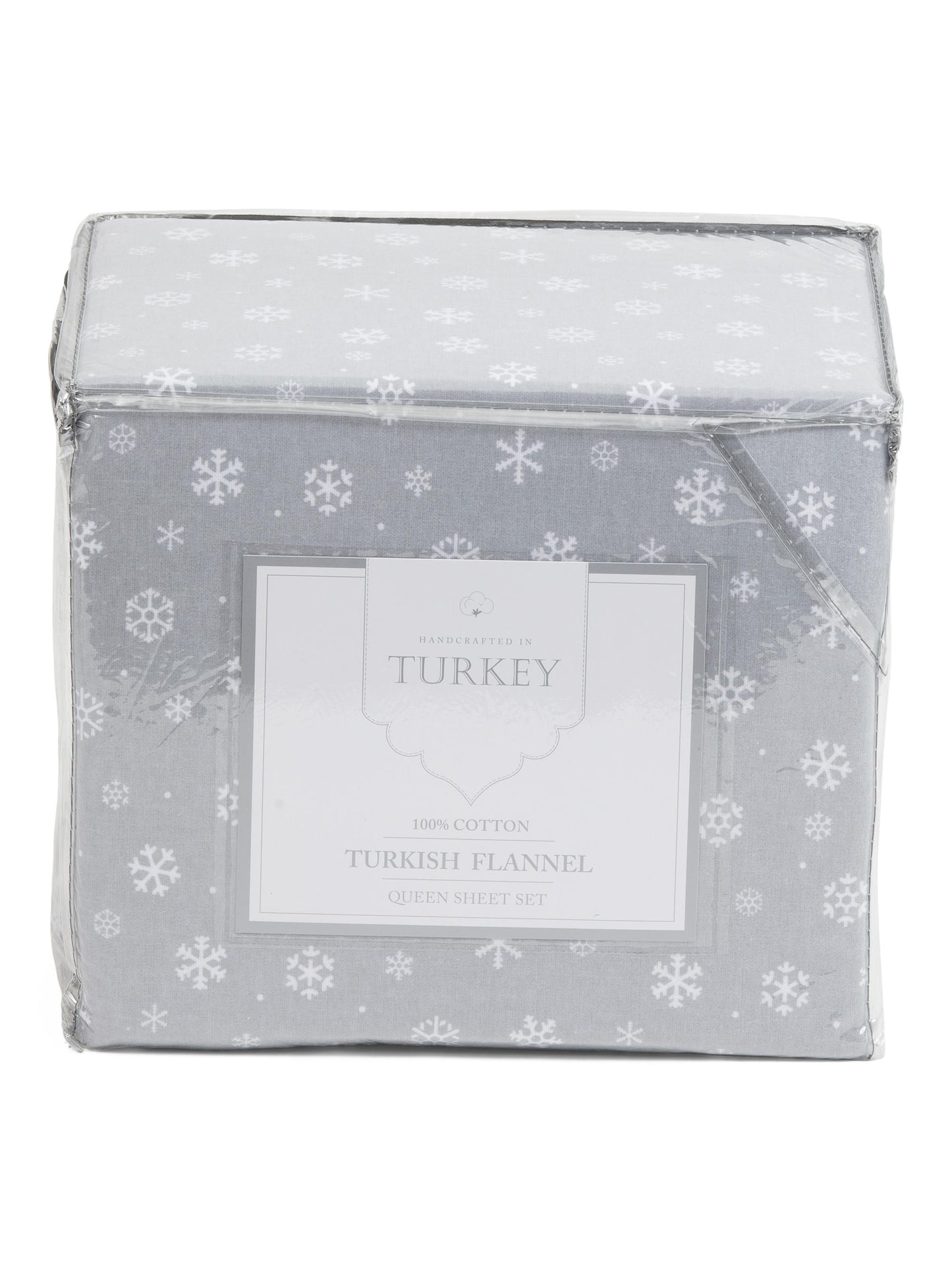 TURKISH FLANNEL Türkiyə Istehsalı Qar Tanəsi Flanel Çarşaf Dəsti