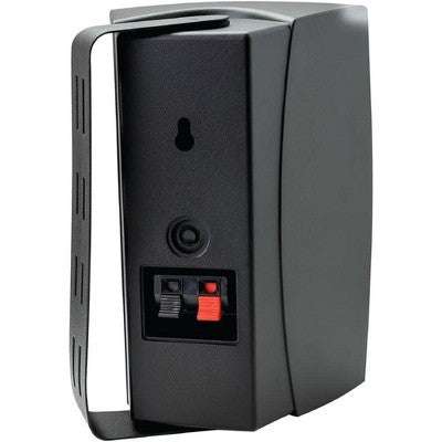 Pyle Home Dual Electronics Qara 4 İnç 3-Yollu Yüksək Performanslı Açıq Hava və Daxili Dinamiklər YoxYox
