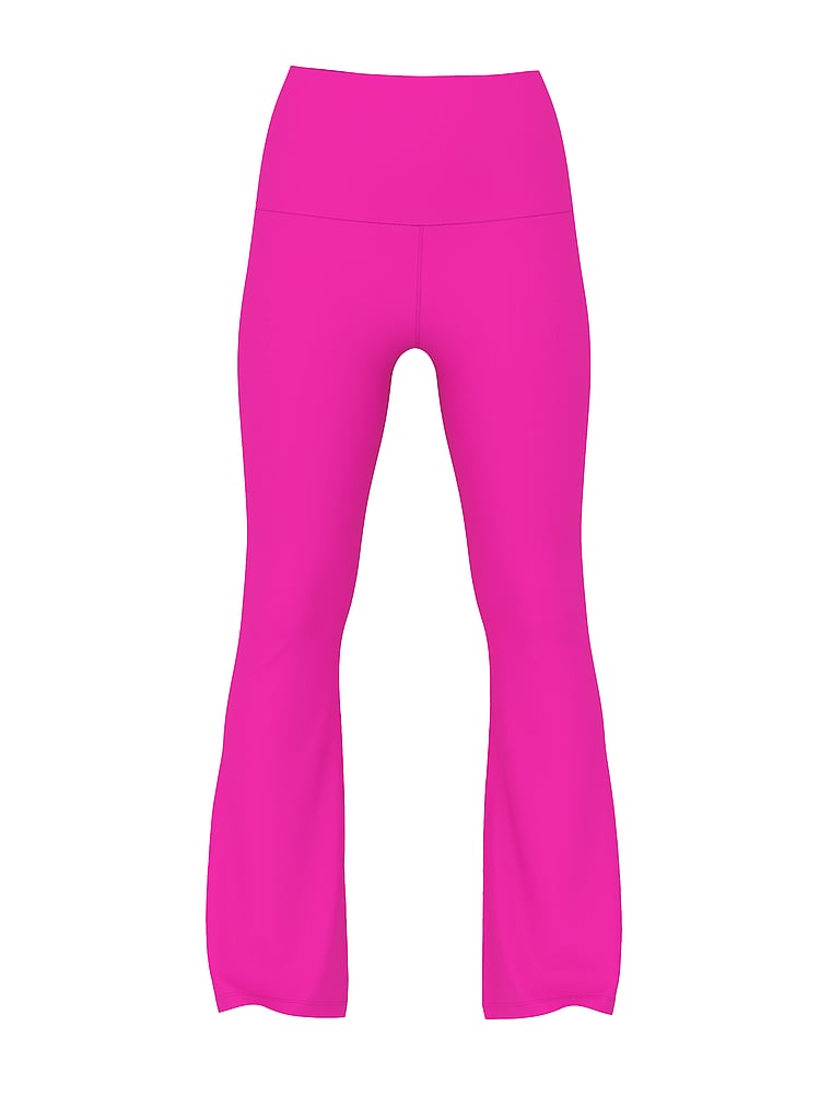 PINK All-Day Cotton™ Foldover Flare Leggings