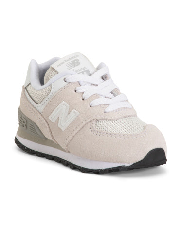 New Balance 574v1 Uşaq Dəri Krossovkası