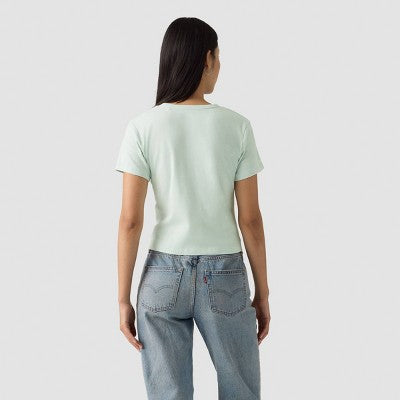 Levi's Qadın Qrafik Rickie Köynəyi - Tawny Port L