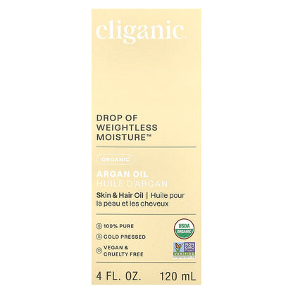 Cliganic Ağsıqlaşdırıcı Organik Arğan Yağı 120ml