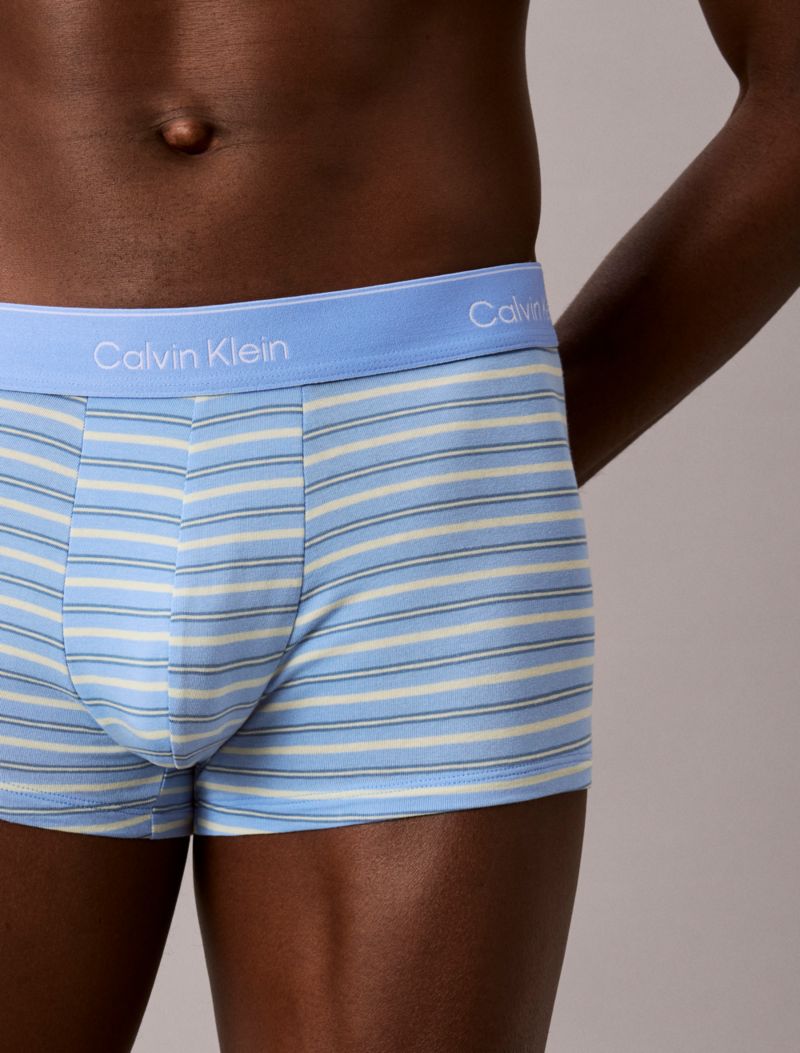 Calvin Klein Icon Cotton Stretch 3 Paket Aşağı Bel Trunk