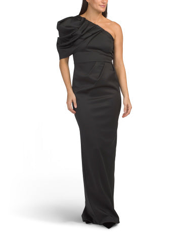BLACK HALO Made In Usa Egan Gown