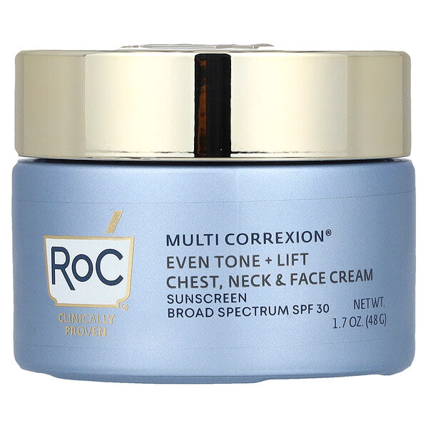 RoC Multi Correxion Even Tone Lift Üz Boynu Döş Kremi SPF 30 48g