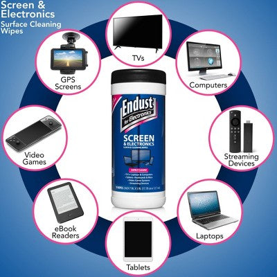 Endust LCD və Plazma Təmizləyici Salfetkalar 70-li Paket