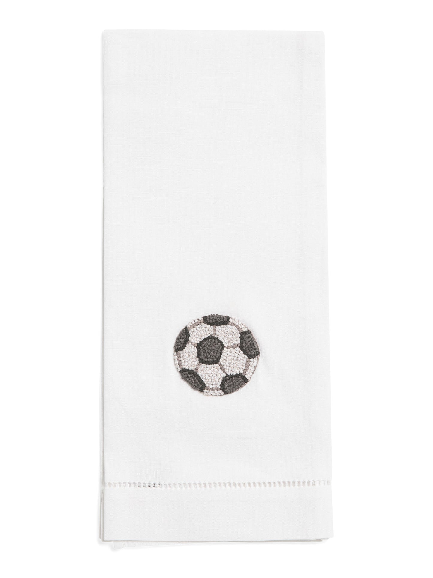HENRY HANDWORK Kətən Qarışımlı Əl İşi Futbol Topu Əl Dəstəsi
