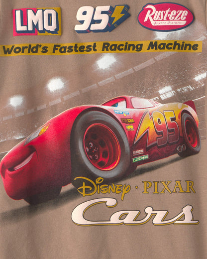 Carter's Oğlan Disney/Pixar Cars Qrafik Köynəyi - Qəhvəyi