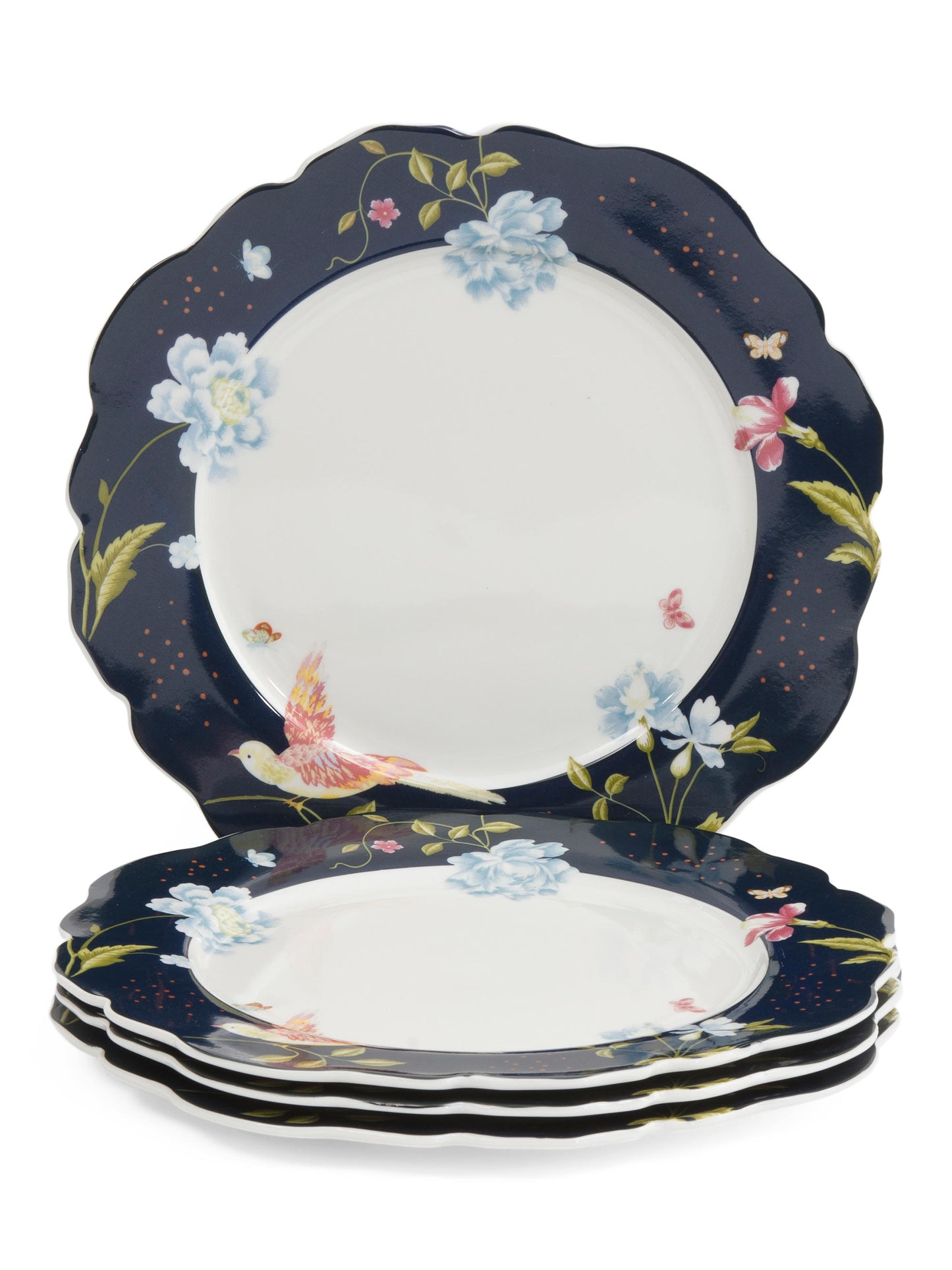 LAURA ASHLEY 4'lü Çini Tabaq Dəsti