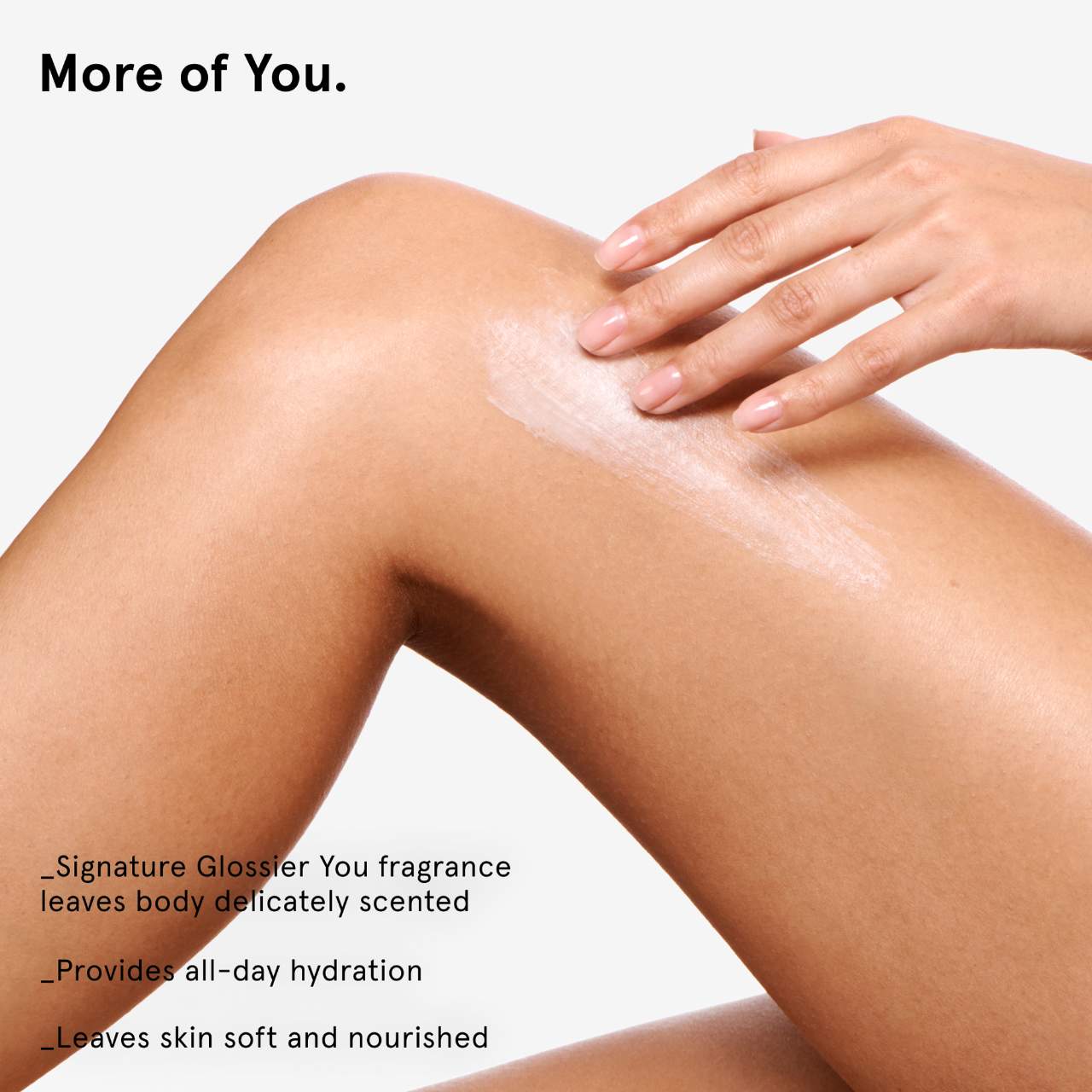Glossier Crème de You Quru Toxunuşlu Bədən Kremi