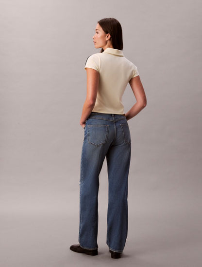 Calvin Klein 90s Düz Cins
