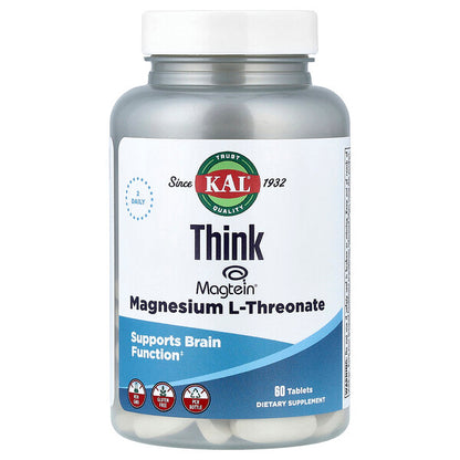 Kal Think Magnesium L-Threonate 60 Tablet 72 Mg
