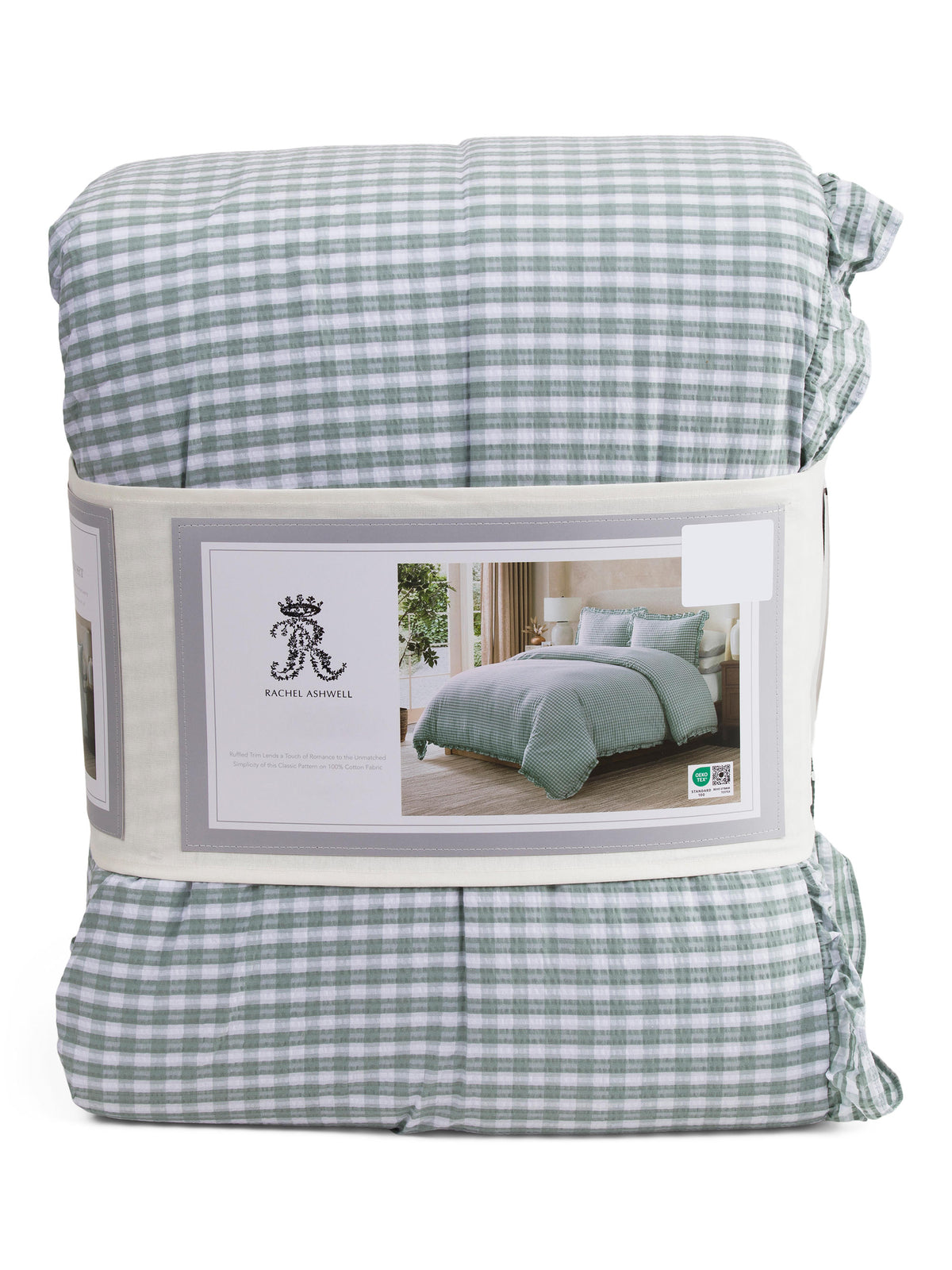 ROSALIE'S GARDEN Mini Gingham Pambıq Yataq Dəsti