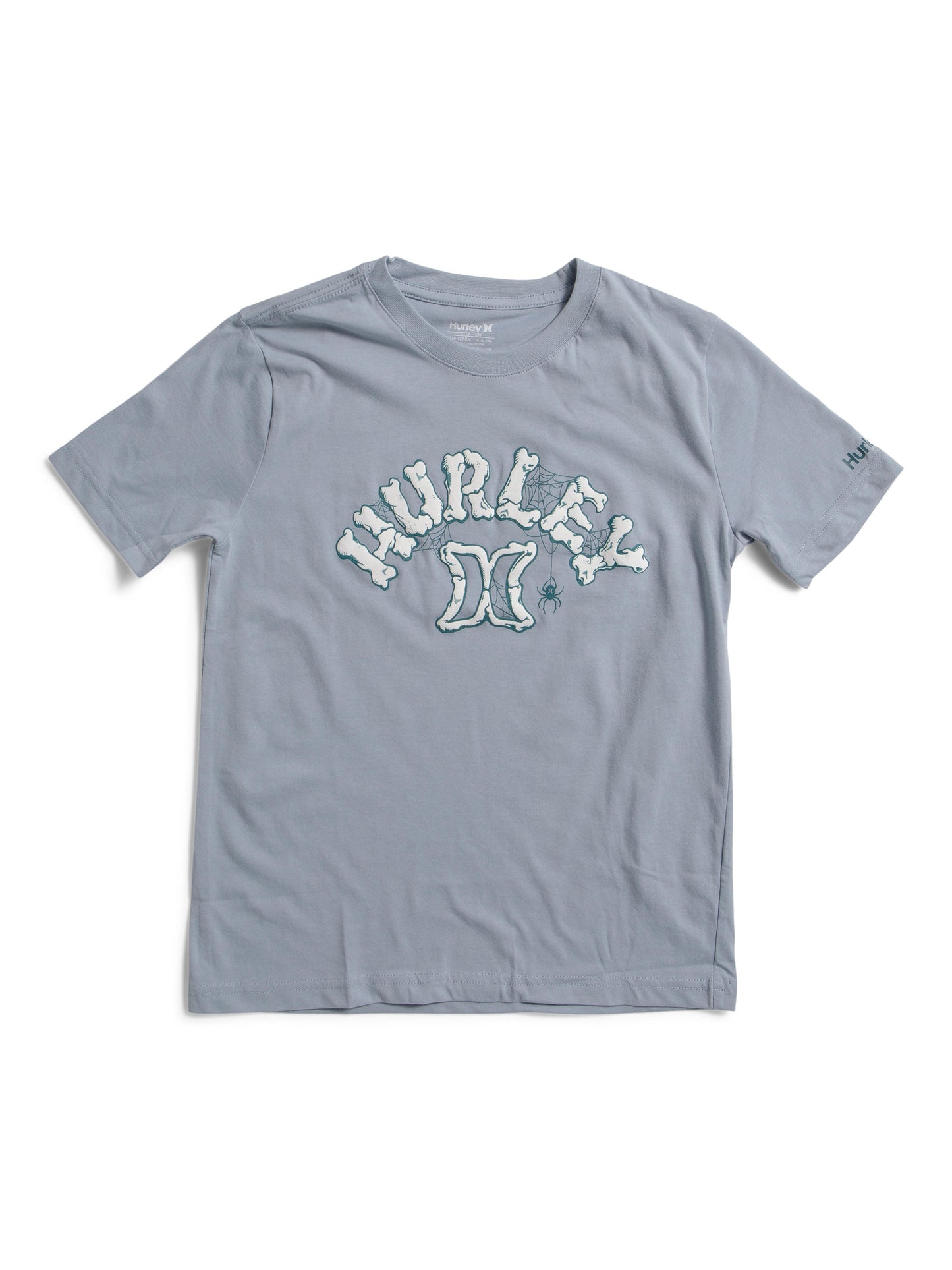 HURLEY Oğlan Tipografi və İkon Qısa T袖 Köynəyi