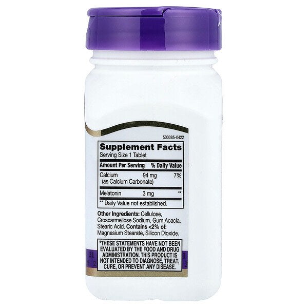 21st Century Melatonin 3 Mg 90 Tablet