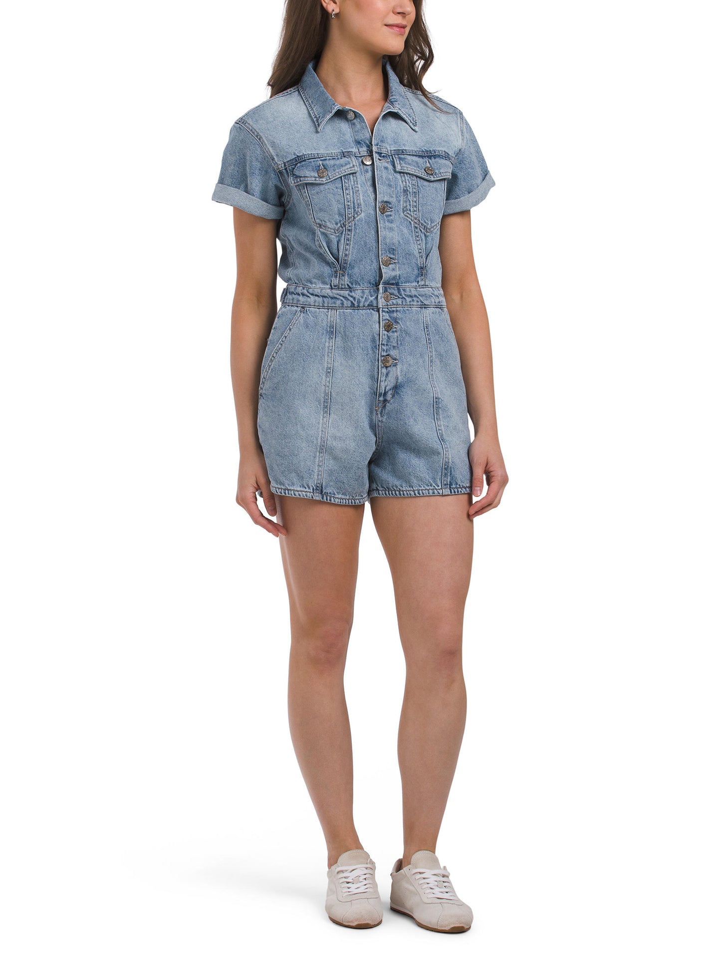 DAZE Topanga Qısa Təkçəkli Romper