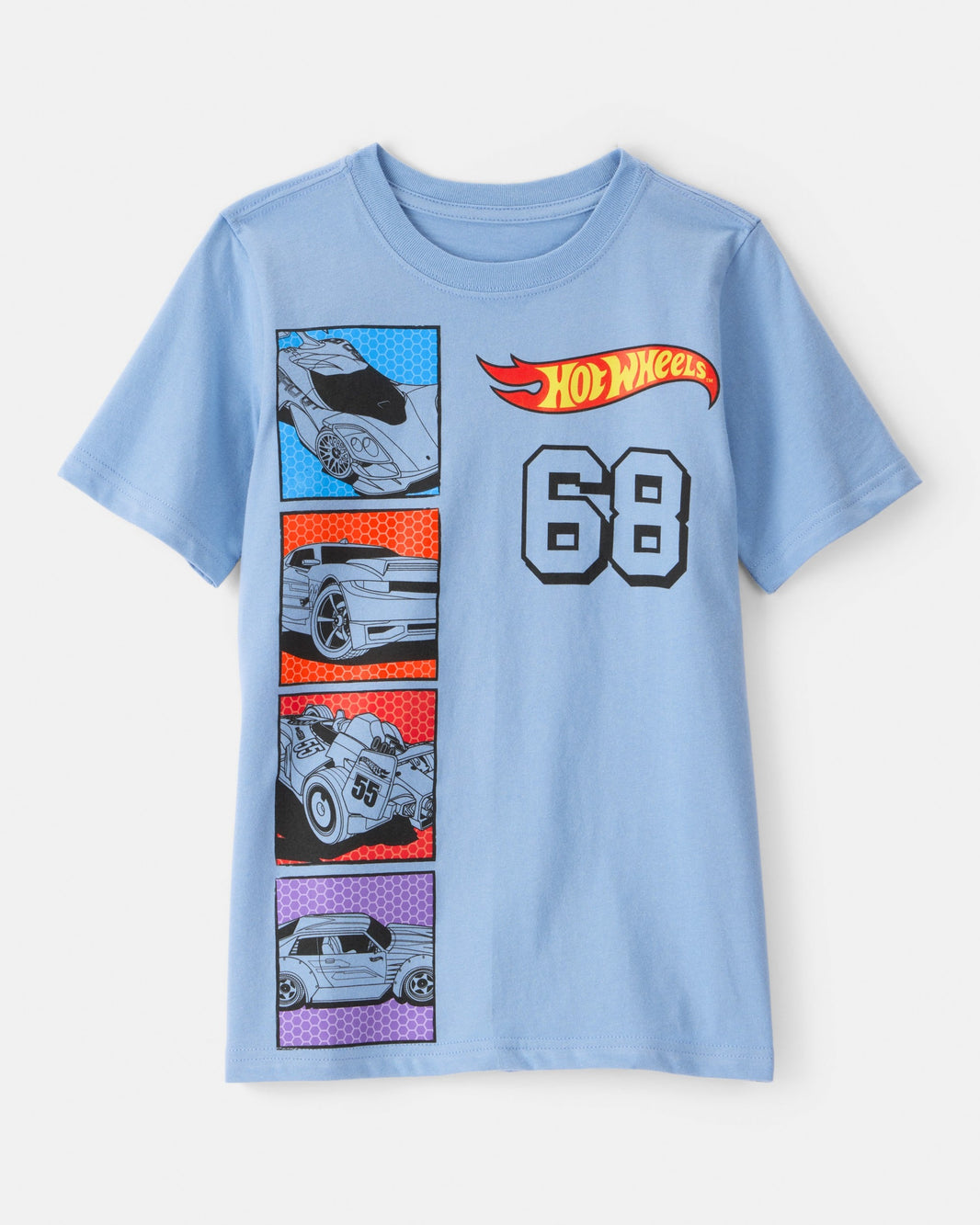 Carter's Oğlan Hot Wheels™ Qısa Tişörtü - Mavi