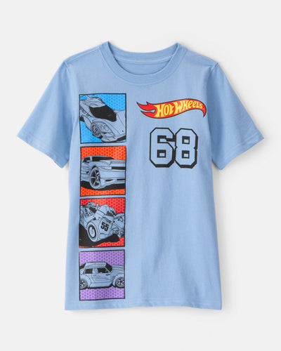 Carter's Oğlan Hot Wheels™ Qısa Tişörtü - Mavi