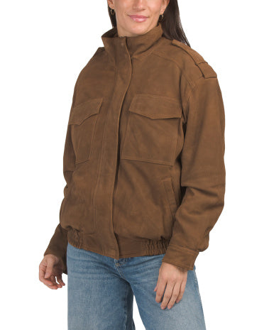 BOD &amp; CHRISTENSEN Suede New Style Ophelie Gödəkçəsi