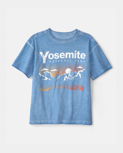 OshKosh B'gosh Oğlan Yosemite Qrafik Köynəyi - Mavi