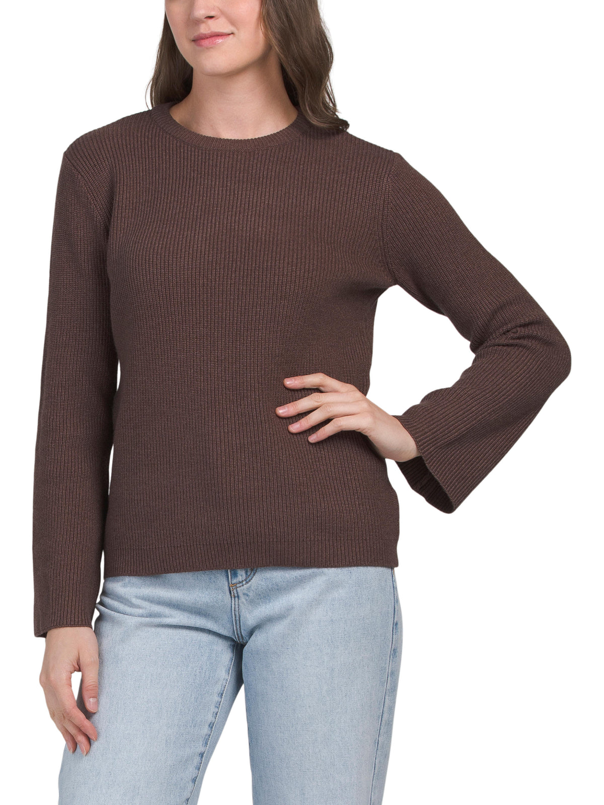 LA VILA MILANO Soft Feel Crew Neck Pull Over Huddi Bell Qollu