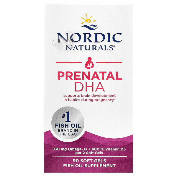 Nordic Naturals Prenatal DHA 90 Softgels