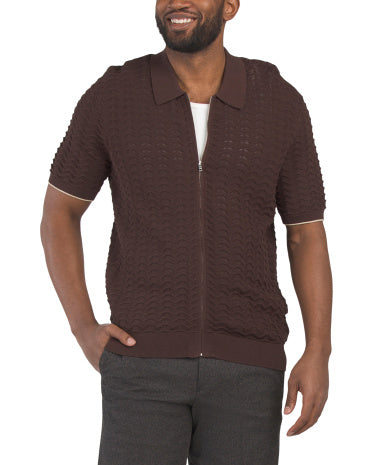 NN07 Organic Cotton Gustav Full Zip 6636 Qısa T袖li Sviter