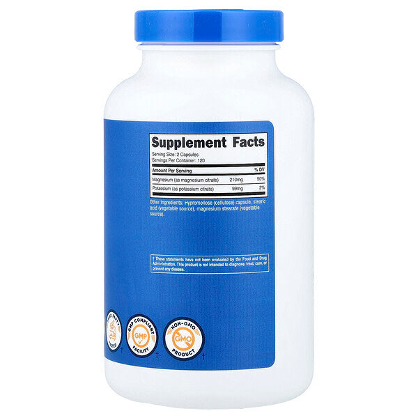 Nutricost Kalium Maqnesium 240 Kapsul