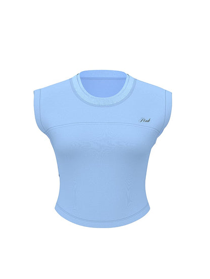PINK All-Day Cotton™ Çarpaz Arxası Tee
