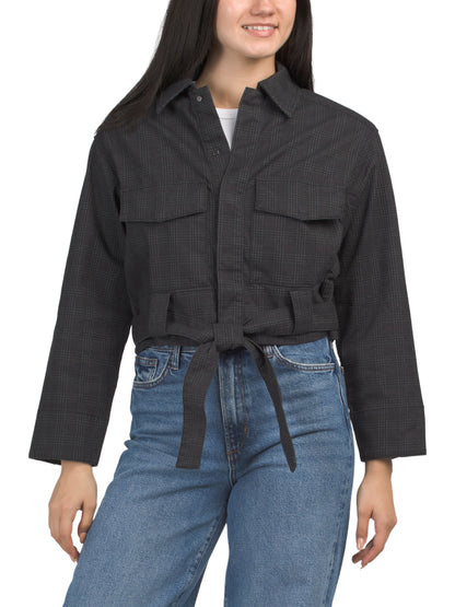Elsie Belted Jacket Qadın Kəmərli Gödəkçəsi