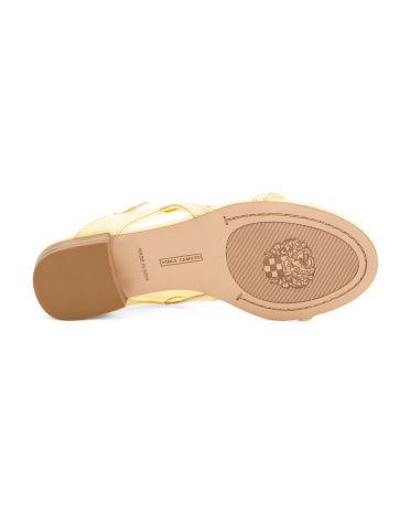 VINCE CAMUTO Patent Dəri Melly Düz Sandal