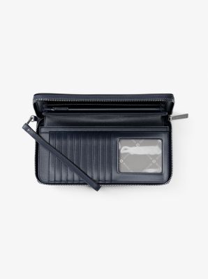 Michael Kors Böyük Çəkmə Dəri Kontinental Cüzdan