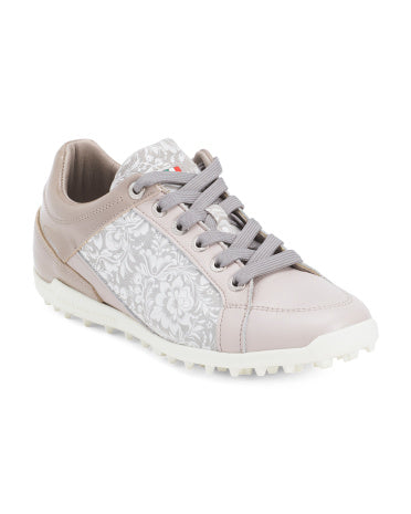 DUCA DEL COSMA Made In Portugal Dəri Caldes Golf Krossovkası