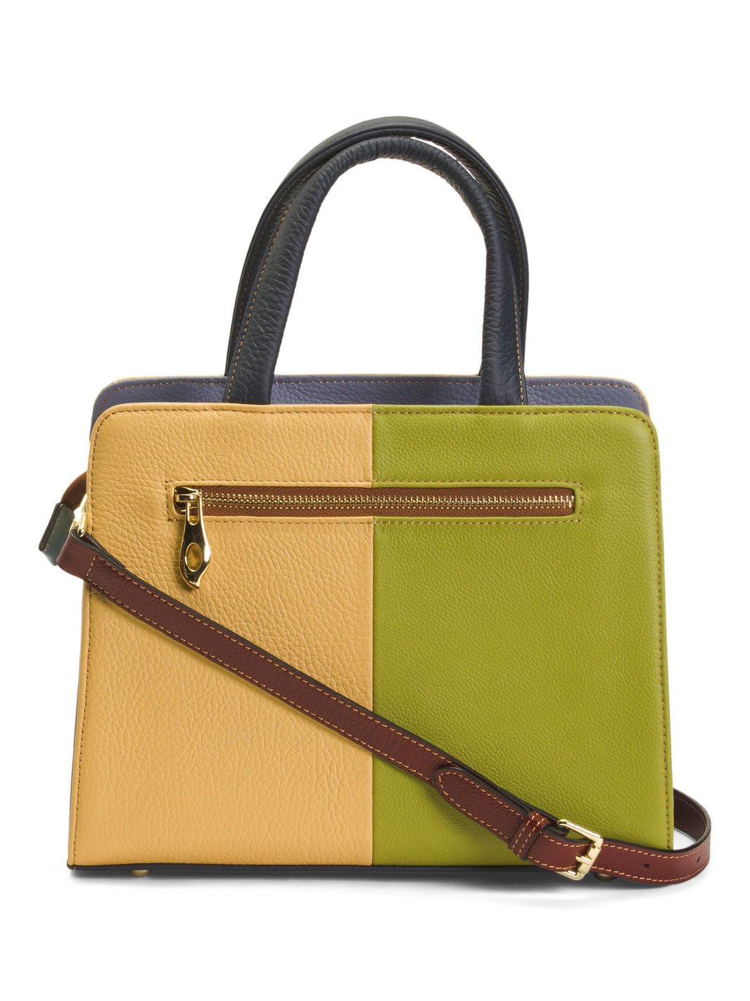AMERILEATHER Leather Arlene Üst Tutacaqlı Çanta
