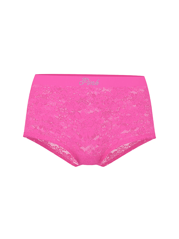 PINK Lacie Loqosu Qadın Şortu