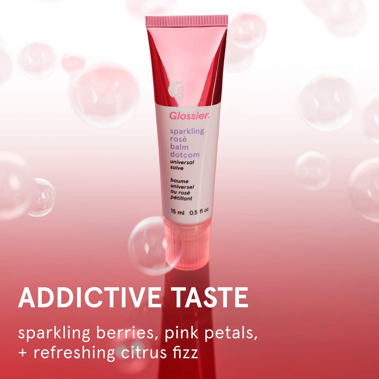 Glossier Balm Dotcom Dodaq Balzamı və Dəri Mərhəmi - Parlayan Rozé