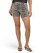 OAT NEW YORK Leopard Naxışlı Şortlar