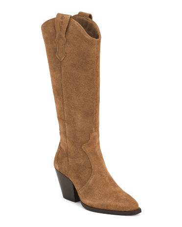 OFF THE HOOK Suede Texas Çəkmələri