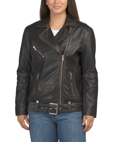 BOD &amp; CHRISTENSEN Leather Reece Gödəkçəsi