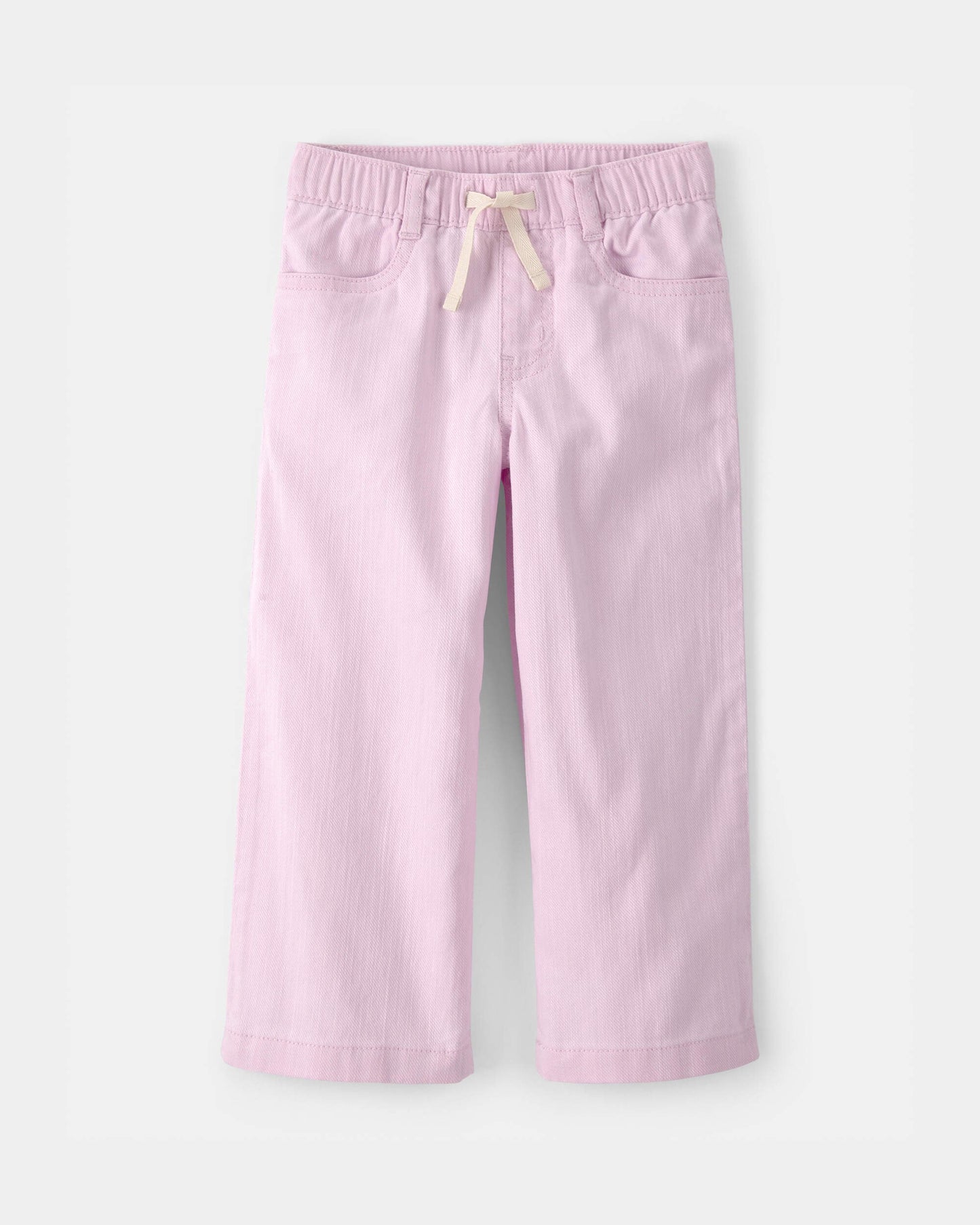 OshKosh B'gosh Kiçik Qız Beli Bağlamalı Geniş Şalvar - Çəhrayı