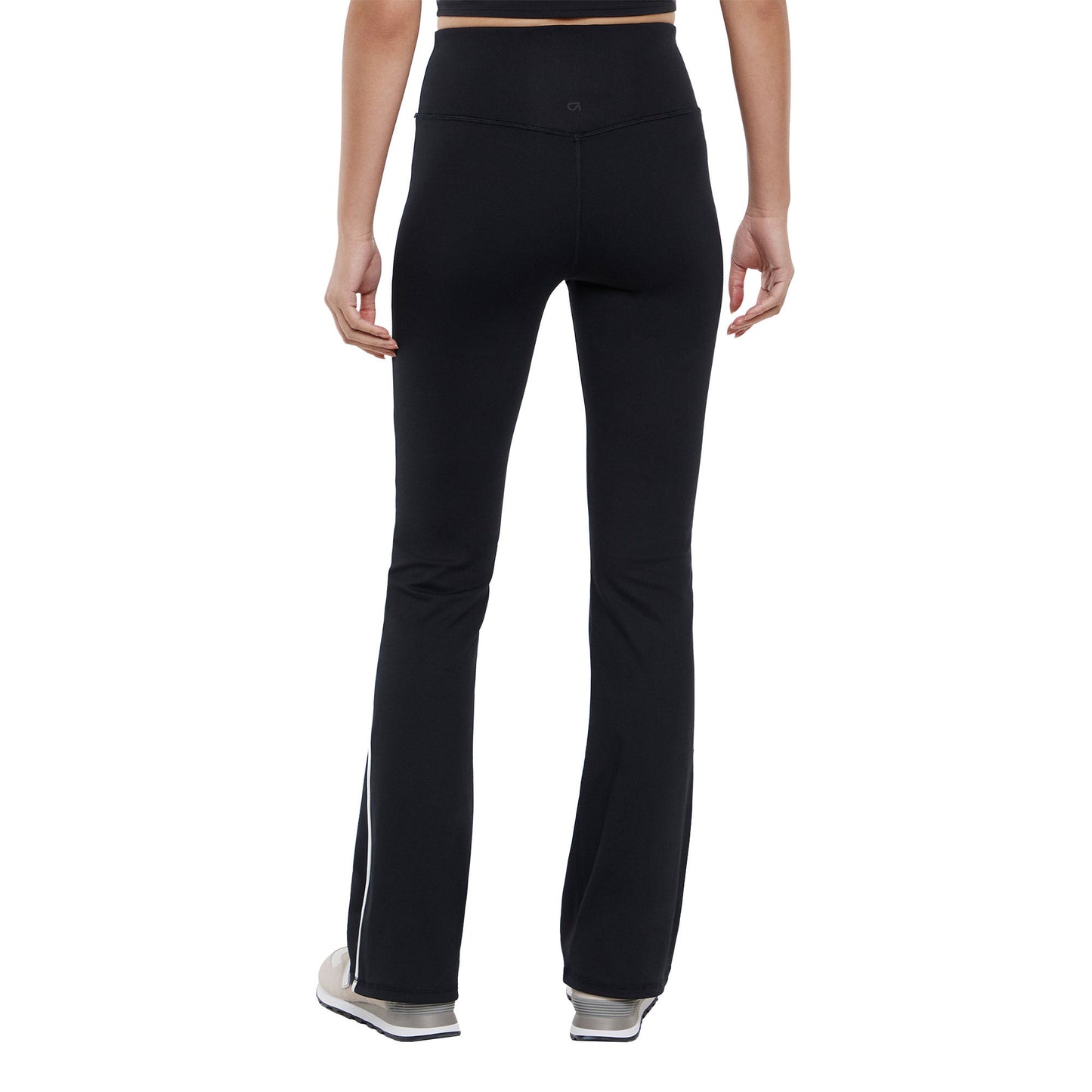 GapFit Qadın Flare Legging Boru Detaylı Tünd Mavi