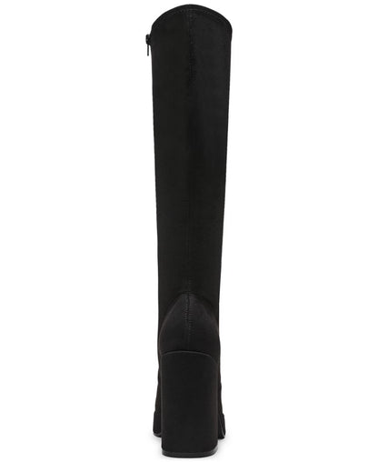 Steve Madden Twain Platforma Diz Üstü Uzatılabilir Çəkmə