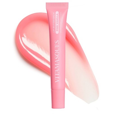 Vitamasques Plump & Repair Tinted Dodaq Məlhəmi Balzamı - Çəhrayı Vanil - 0.33oz