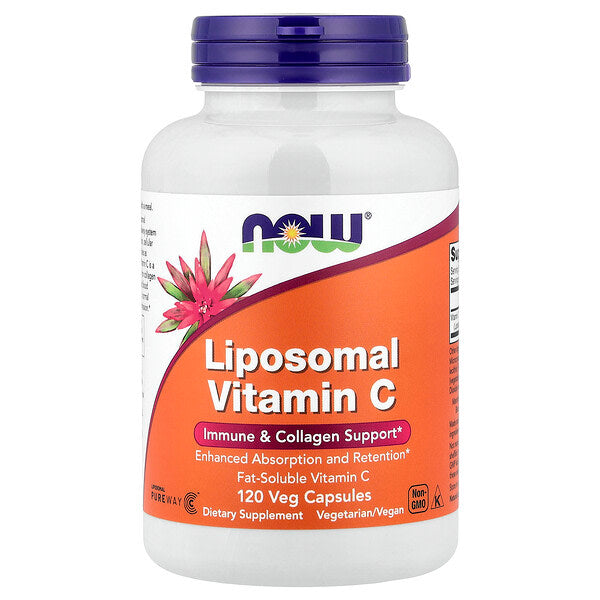 Now Foods Liposomal Vitamin C 120 Bitki Kapsulu 500mg