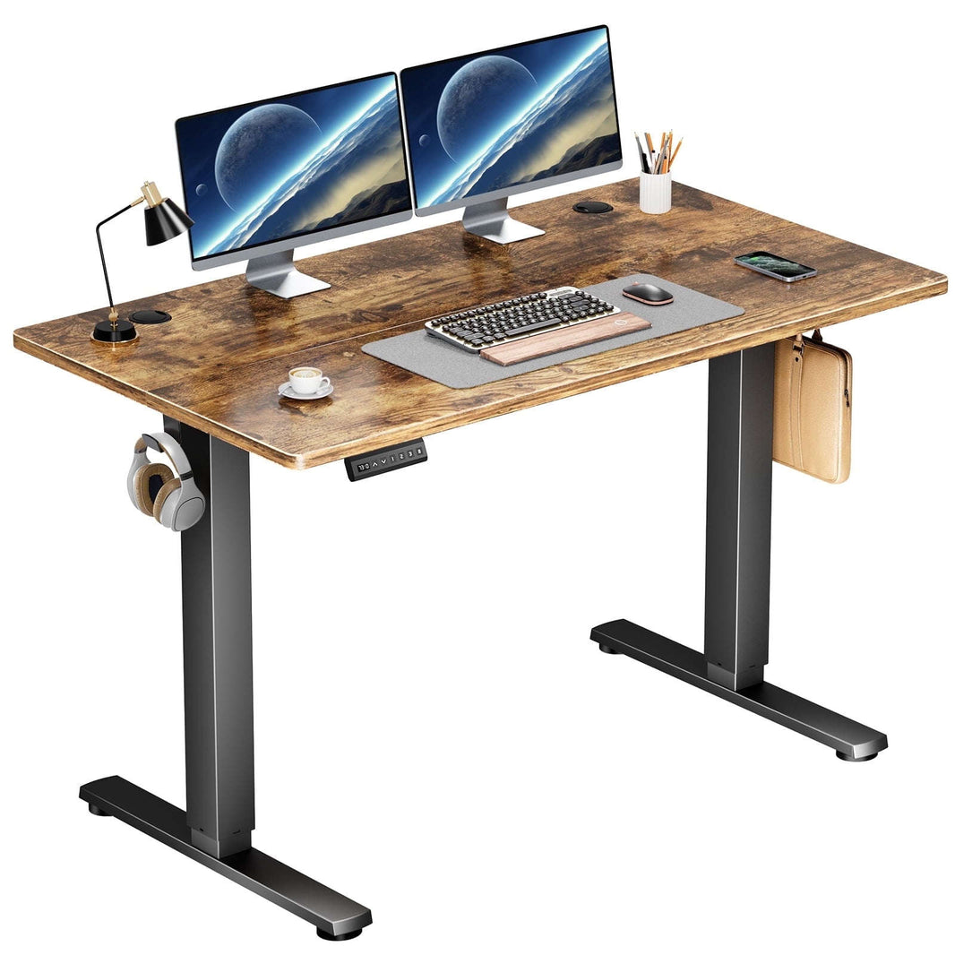 edx Elektrik Tənzimləməli İş Masası, 48 x 24 Düym Ergonomik Masası YoxYox
