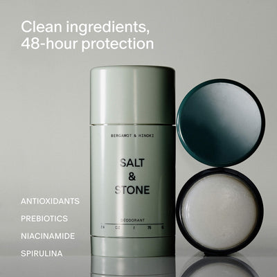 Salt & Stone Bergamot & Hinoki Ekstra Güclü Alüminiumsuz Deodorant