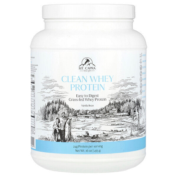 Mt Capra Clean Whey Protein Vanil Çəkirdi 453 G