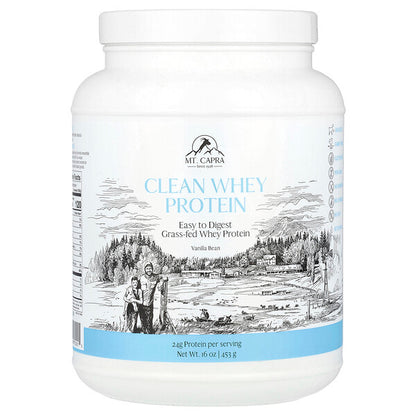 Mt Capra Clean Whey Protein Vanil Çəkirdi 453 G