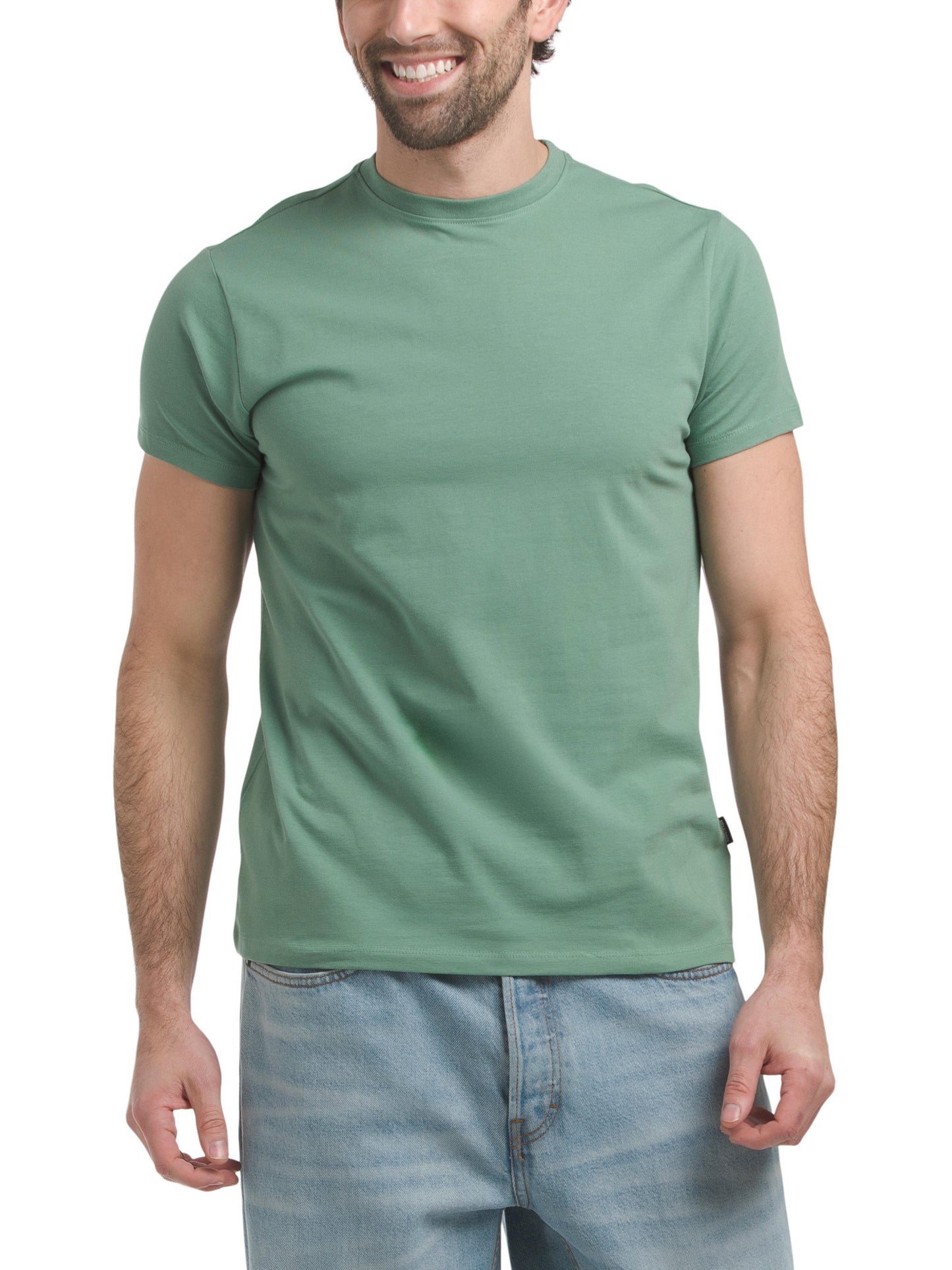KENNETH COLE Stretch Crew Neck Tee Kişi T-Shirt